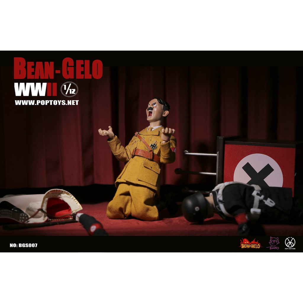 Bean Gelo Devil King Hitler Lecture version 1/12 1:12 POP TOYS BGS007