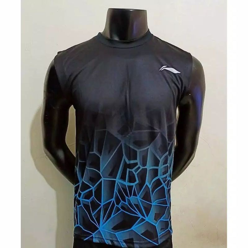 BAJU SINGLET BADMINTON L150P/ ATASAN BADMINTON DEWASA LINING