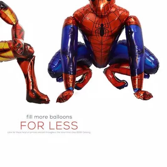 Balon Spiderman Ironman Batman 3D ✯