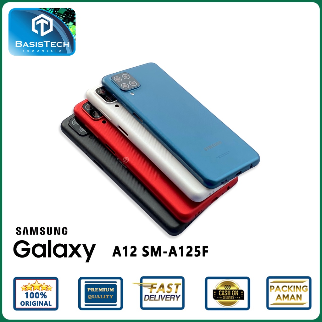 BACK COVER BACKDOOR CASING SAMSUNG A12 SM-A125F