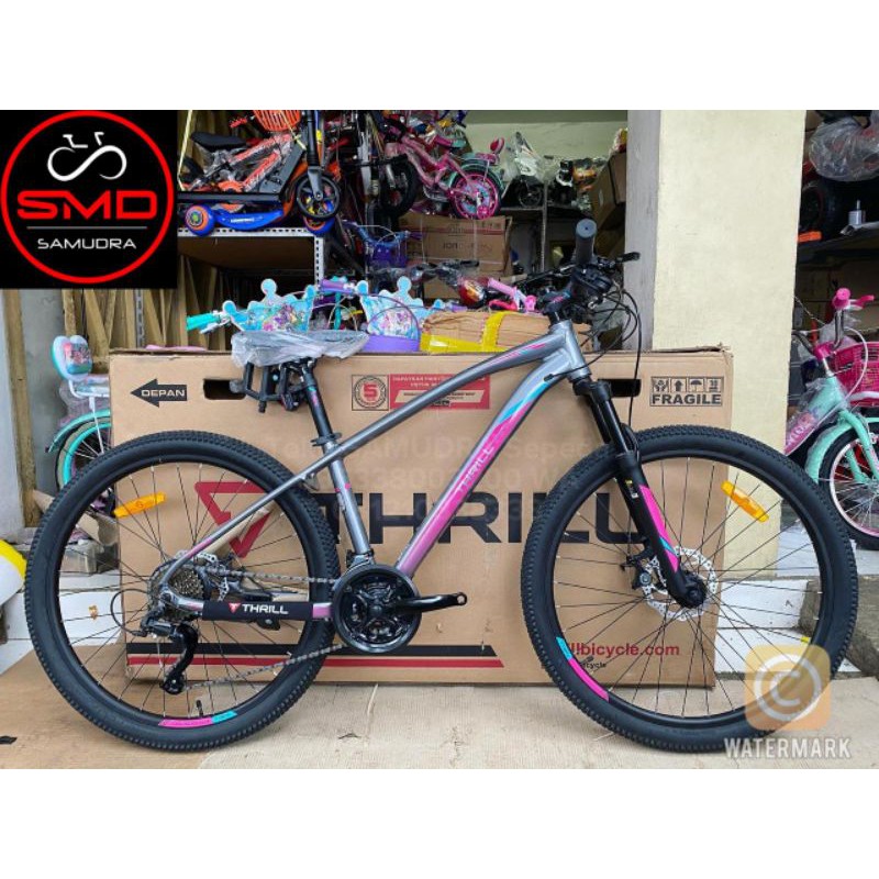 Sepeda Gunung MTB 26 Thrill Cleave 5.0 Alloy Unisex Murah BDG