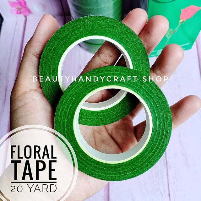 Floral tape selotip bunga 1/2 inch PER ROL