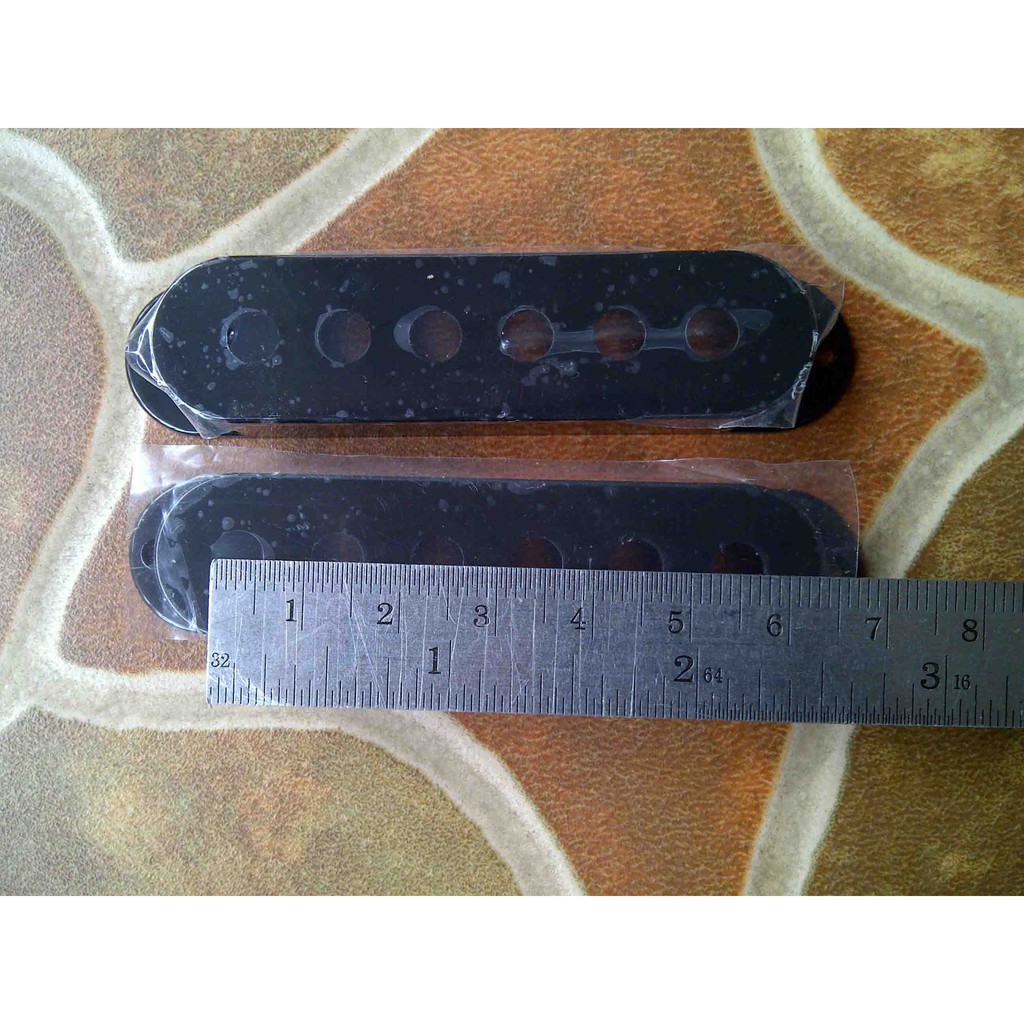 Black 5.7mm Single Cover Pickup Gitar Warna Hitam For Ibanez Fender Squier Yamaha Ltd Samick Dean