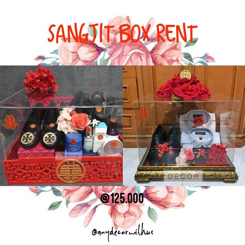 anydecorwithus RENT box sangjit baki seserahan