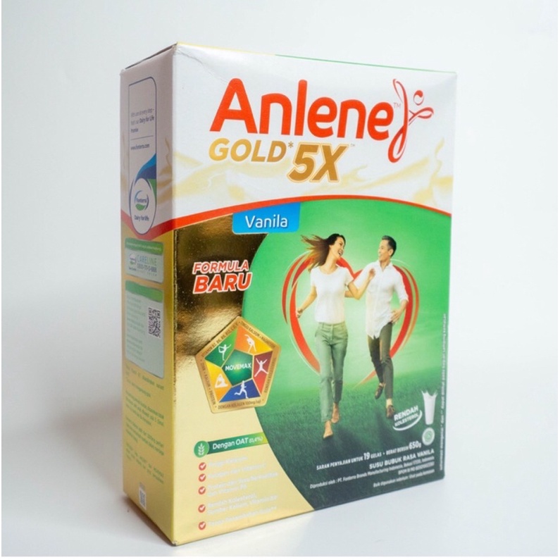 

Anlene Gold Vanila 640Gr