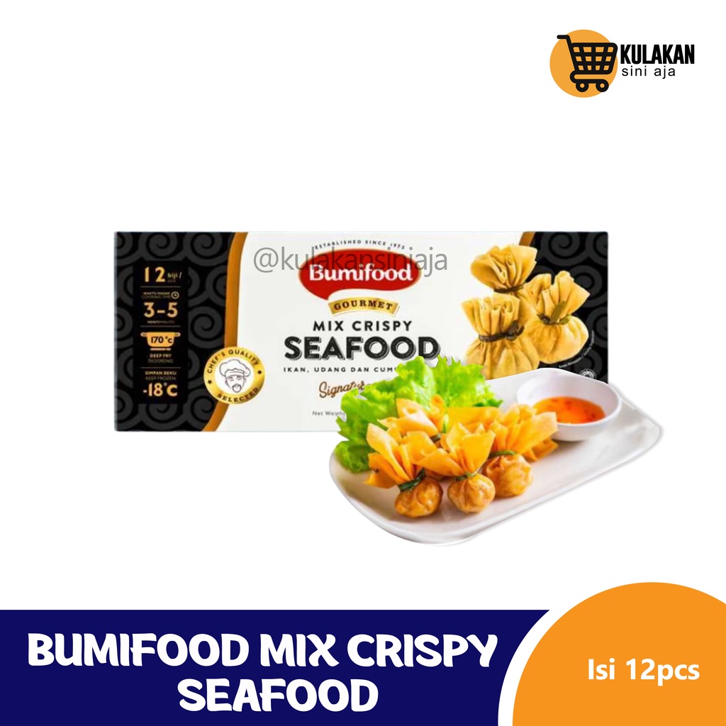 

Bumifood Mix Crispy Seafood 12 Pcs