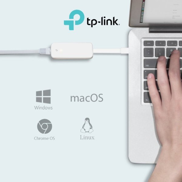 TP-LINK UE300C USB Type-C to RJ45 Gigabit Ethernet Network Adapter