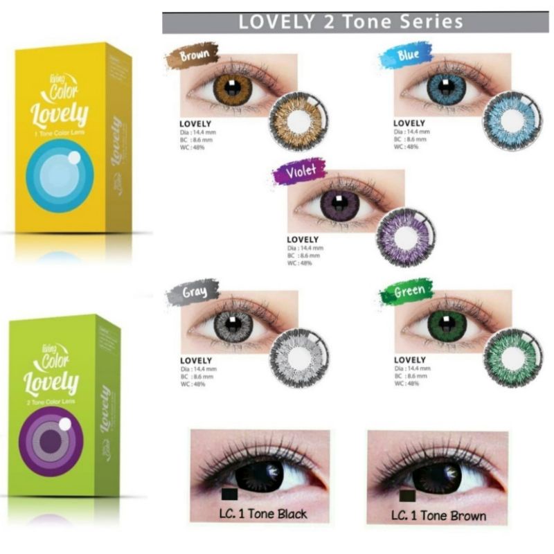 SOFTLENS LOVELY LIVING COLOUR