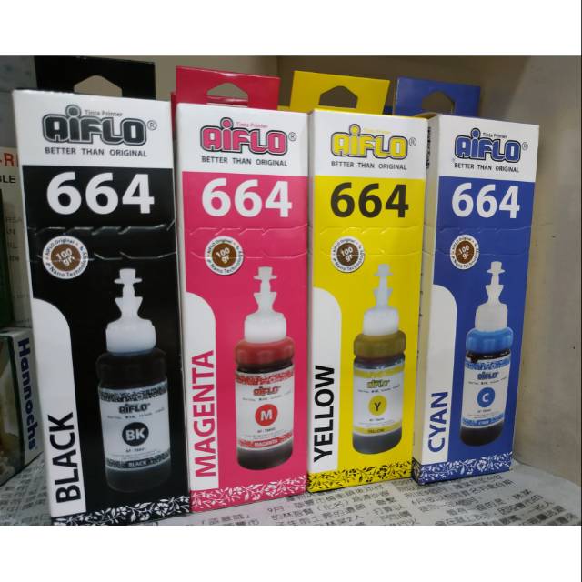Tinta Aiflo 664 Murah 70gr Original for Epson/Aiflo 664