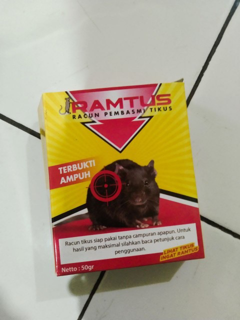 Racun Tikus Ramtus Asli Alami Mati Kering Tidak Bau Pembasmi Pengusir Tikus Paling Ampuh 12 Pack
