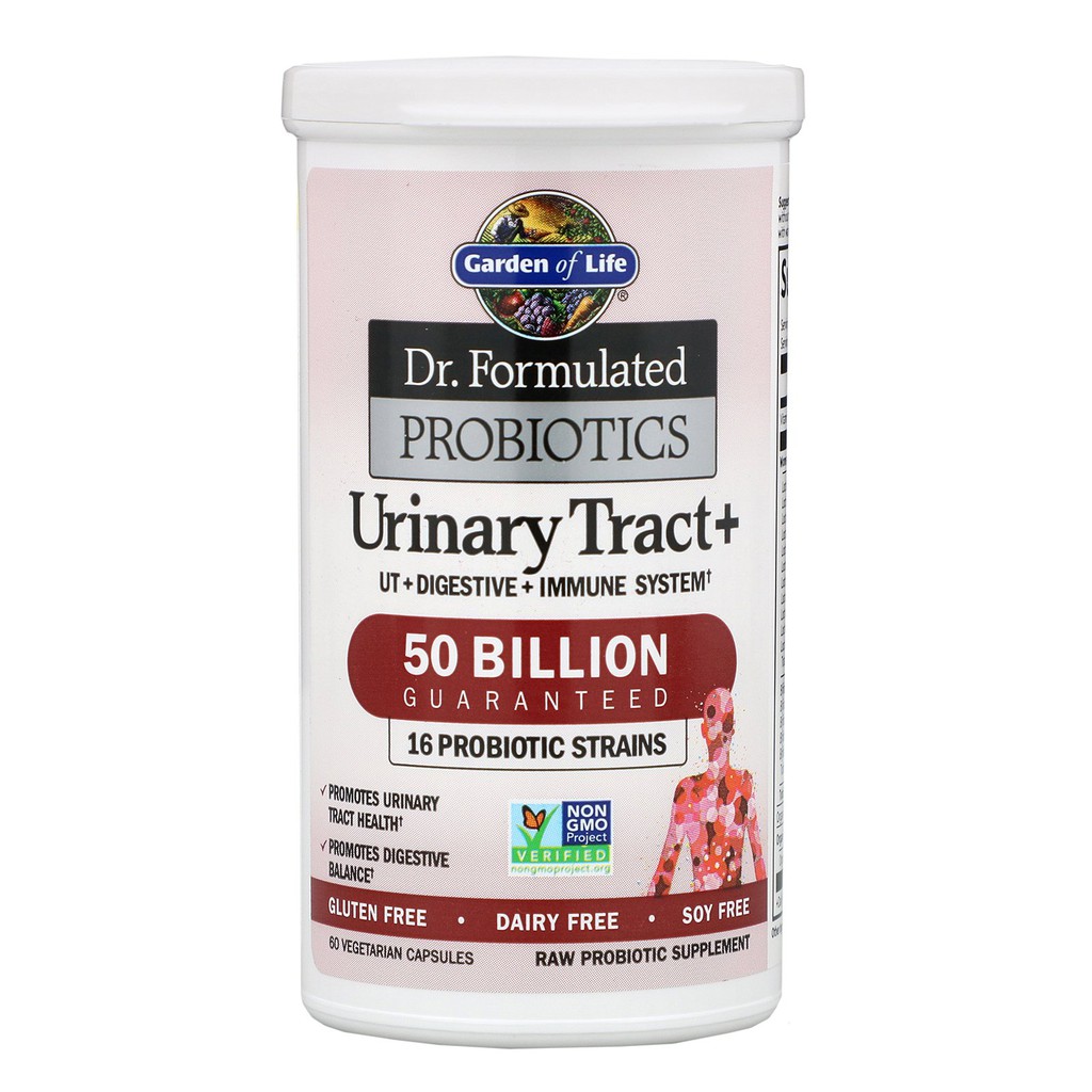 Garden of Life Urinary Tract+ 60 VegCap ORI USA Atasi Sakit Susah Kencing