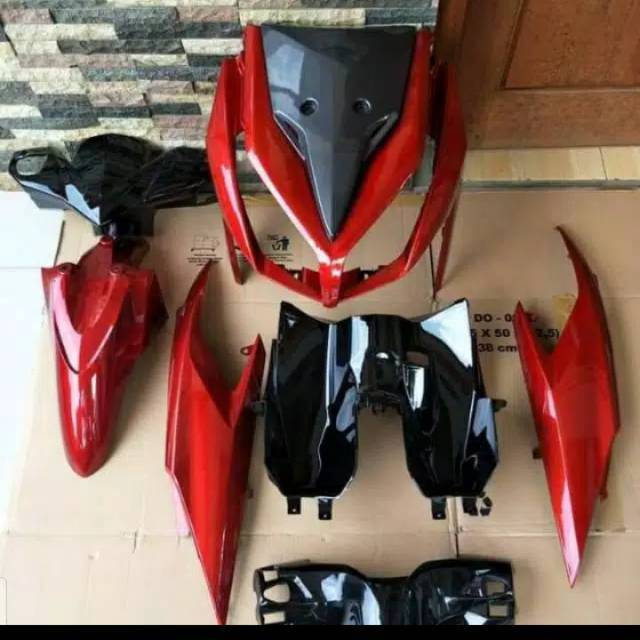 Jual Full Body Halus Vario Techno Cbs Merah Berkualitas Shopee Indonesia