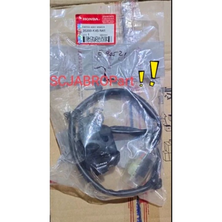 SWITCH ASSY WINKER NEW CBR150R K45G..35200 K45 N41..ORI AHM