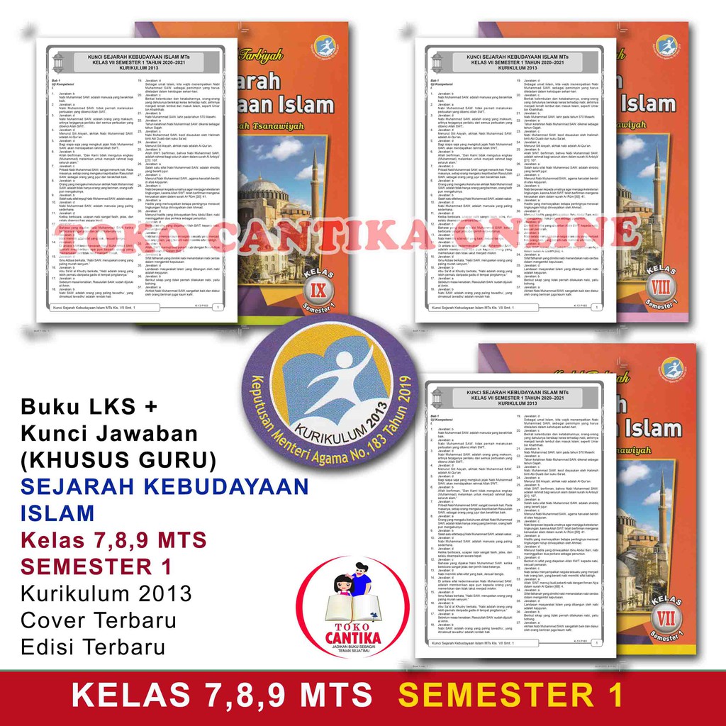 Copy Kunci Jawaban Lks Ski Kelas 789 Smp Semester 1 Khusus Pegangan Guru Kurikulum 2013 Shopee Indonesia