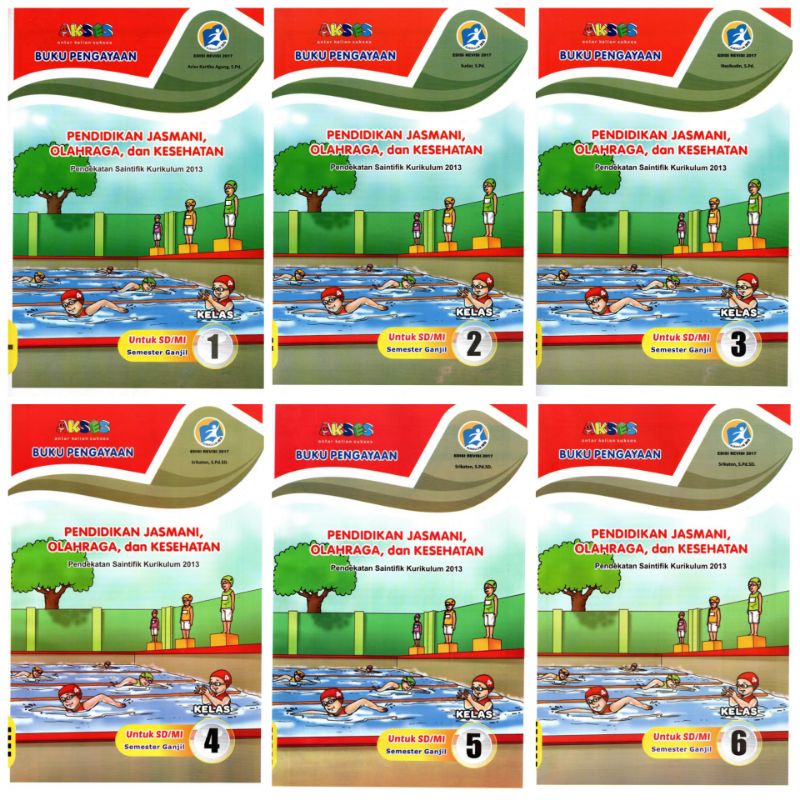 LKS Akses PJOK Kelas 1 - 6 Untuk SD/MI Smt 1 - Kur. 2013