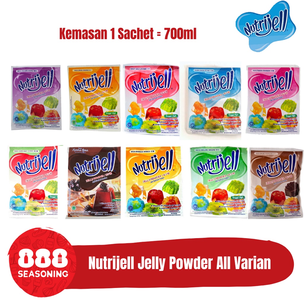 NUTRIJELL ALL VARIAN JELLY POWDER KEMASAN BESAR/ REGULER