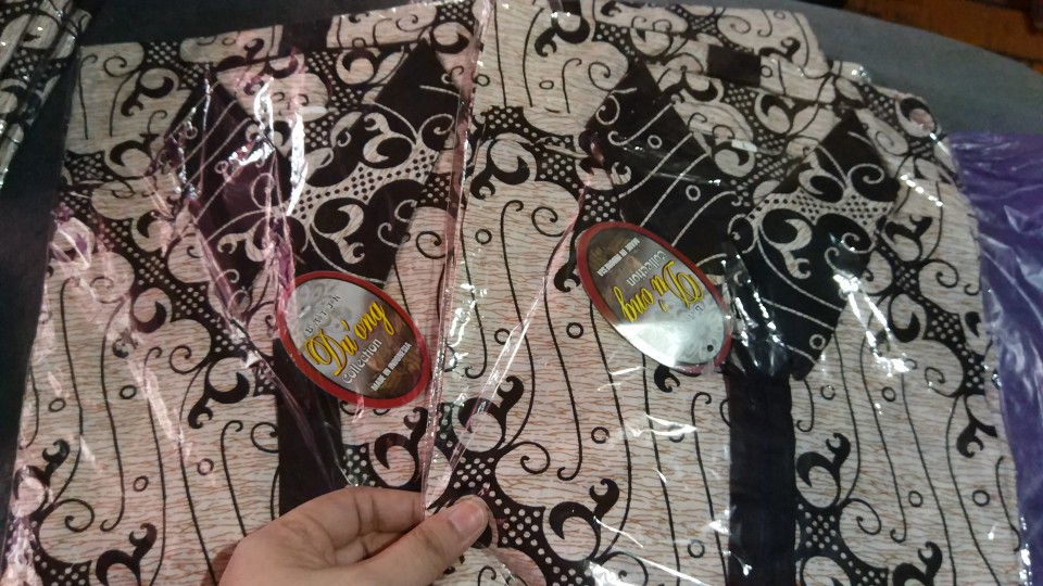 Bswart Batik Hrb026 Kenongo Hem Pendek Padi Pekalongan M L Xl Batik Pria Murah Modern Grosir