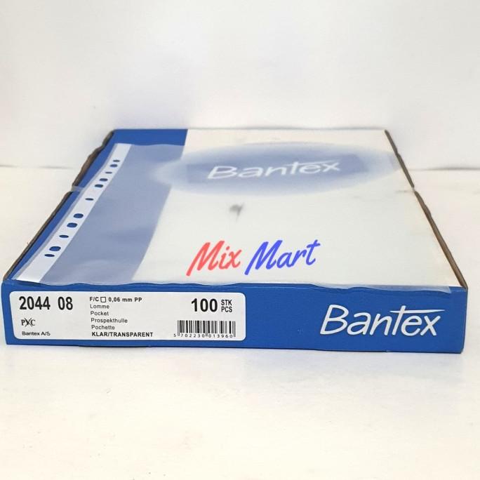 

[[COD]] Bantex Pocket Folio F4 0.06mm PP Clear 2044 isi 100 lembar BIG SALE Kode 1310