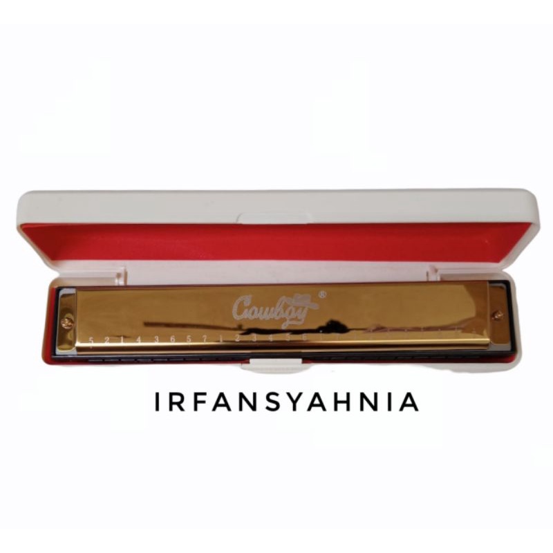 HARMONIKA COWBOY 24 HOLE NADA C HARMONICA