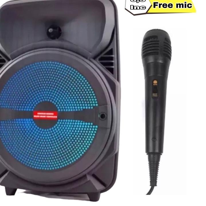 (TERBARU) COD New Speaker Aktif Bluetooth Kimiso 3381 Bonus Mic/Speaker Bluetooth Karaoke Outdoor Po