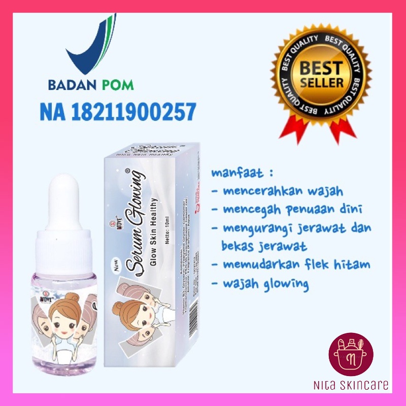 Nove Serum Glowing Serum Glowing Bpom Serum Wajah Penghilang Flek Hitam Di Wajah Ampuh BPOM