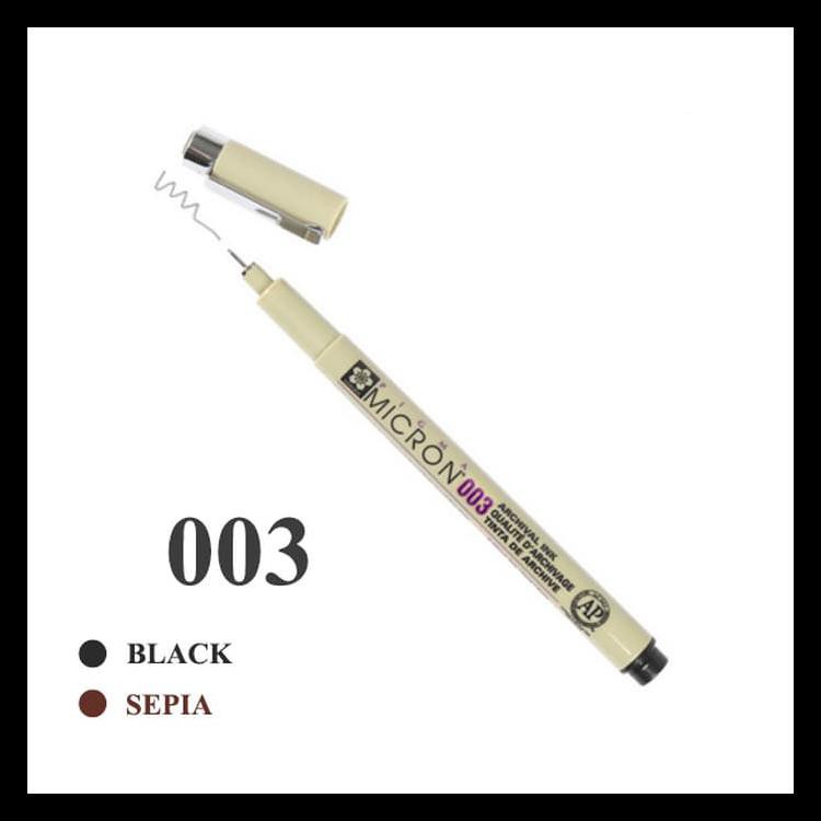 

Hot Product Sakura Pigma Micron 003 Pen Keren