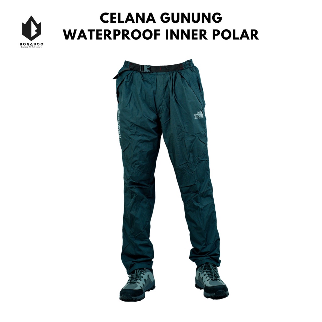 Celana Waterproff - Celana Panjang Inner Polar - celana gunung - celana hiking - celana outdoor