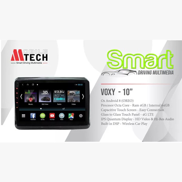 Mtech Head Unit Android Toyota Voxy Mobil