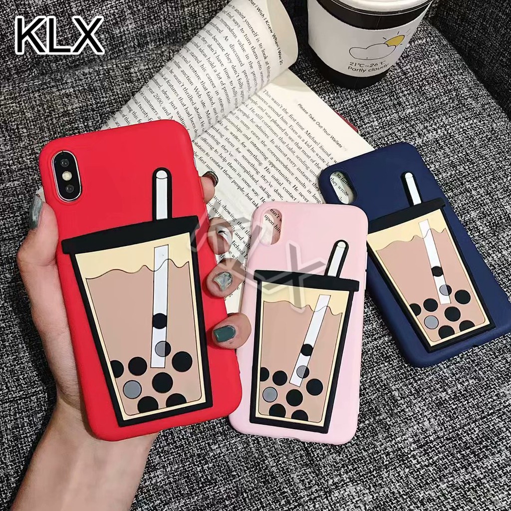 Casing Soft Case Motif Bubble Tea 3d Untuk Samsung Galaxy A51 A71 A21s S6 S7 Edge Shopee Indonesia