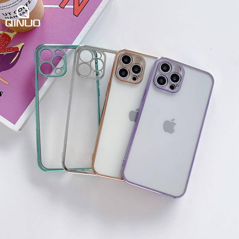 Soft Case Silikon Transparan Untuk iPhone 13 12 11 Pro MAX Mini X XS MAX XR SE 2022 2020 6 6S 7 8 Plus