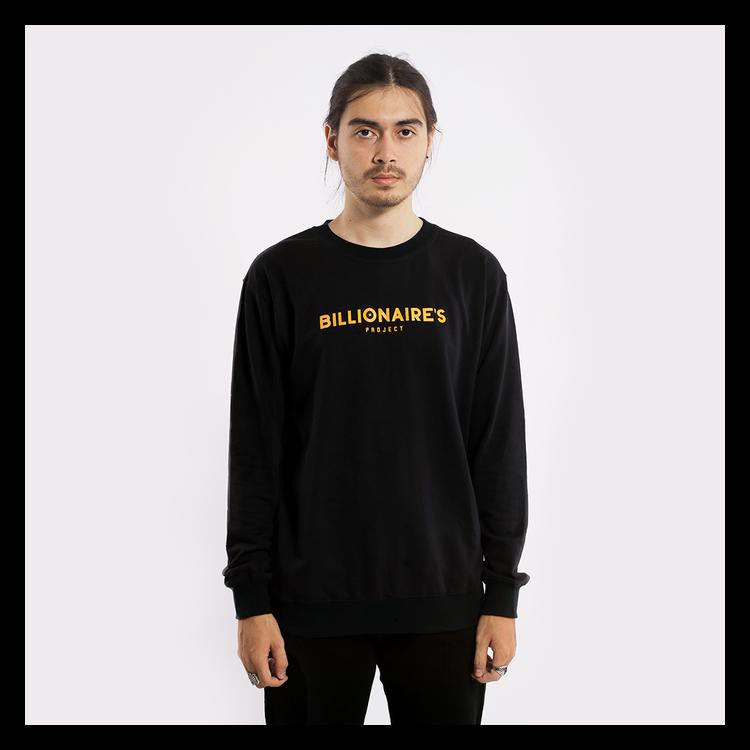 Terbaru Billionaires Project Outer - Basic Sweatshirt Black - M Terlaris 
