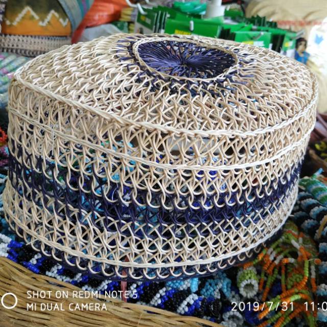 Peci Songkok Rotan Asli