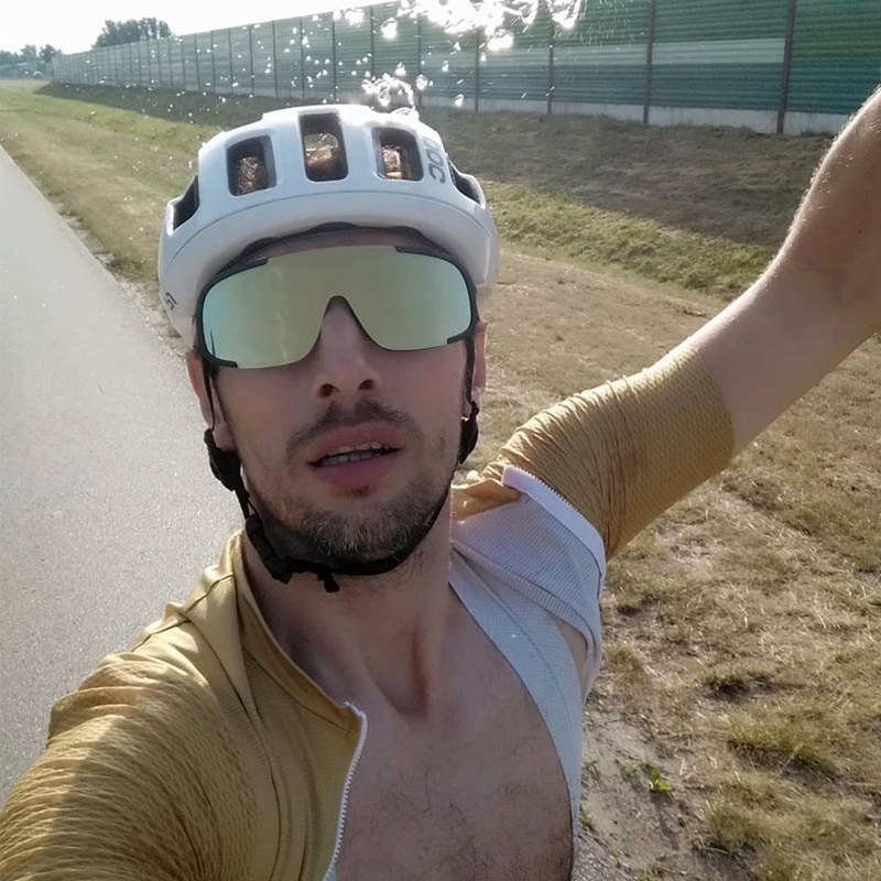 kacamata Olahraga Bersepeda Kacamata UV400 Pria Wanita 2025 Mountain Road Sepeda Kacamata Pria MTB S