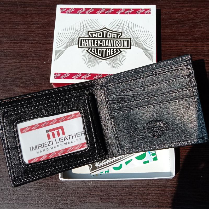 Serba 10.000 - Dompet Pria Retro 88C12 + BOX Dompet Kulit Sintetis Lipat Dua Multicard Stylish-6