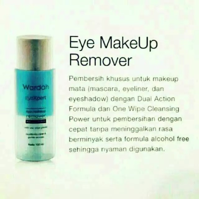 ❣️Rakkistore99❣️Wardah Eyexpert Eye &amp; Lip Makeup Remover 100ml (100% Original)