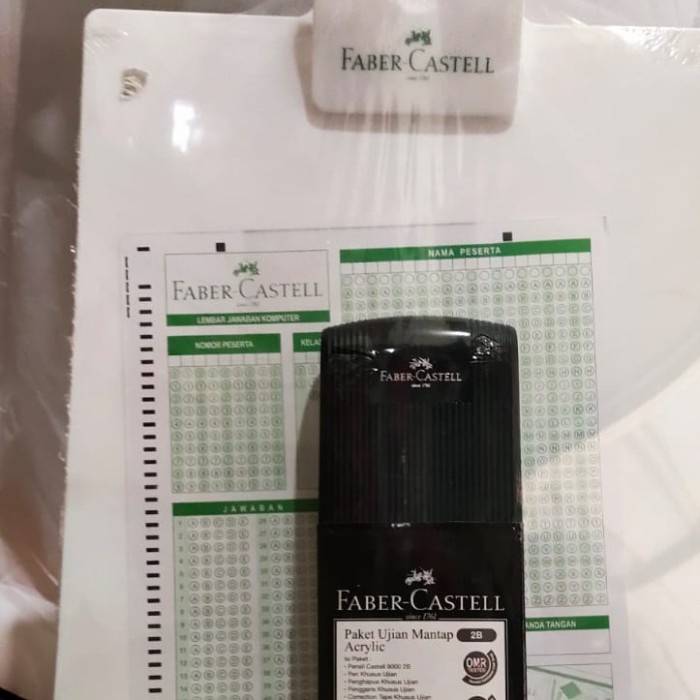 

(TERLARIS) paket ujian faber castell