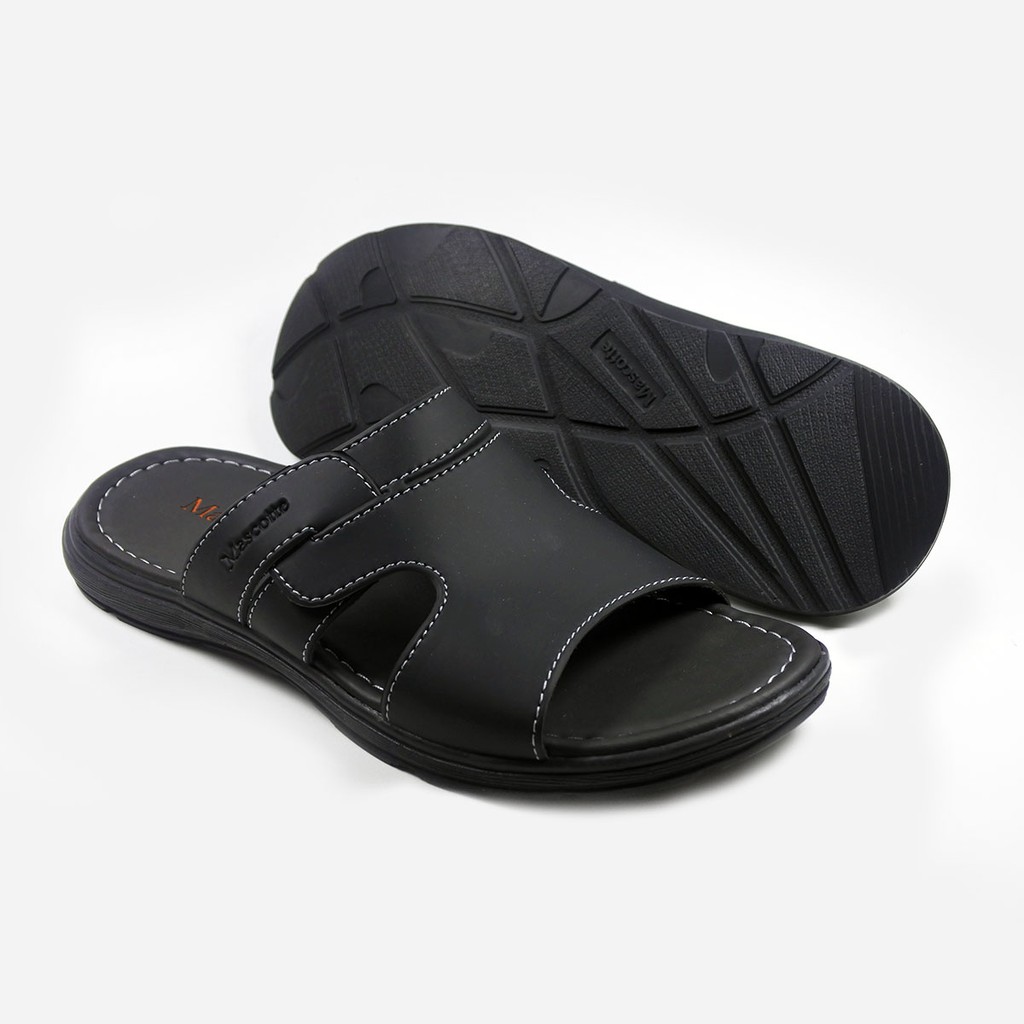 Mascotte LUMINA Sandal Pria 985.466-468 [ Cokelat, Hitam, Navy dan Camel ] / Ramayana Jatinegara