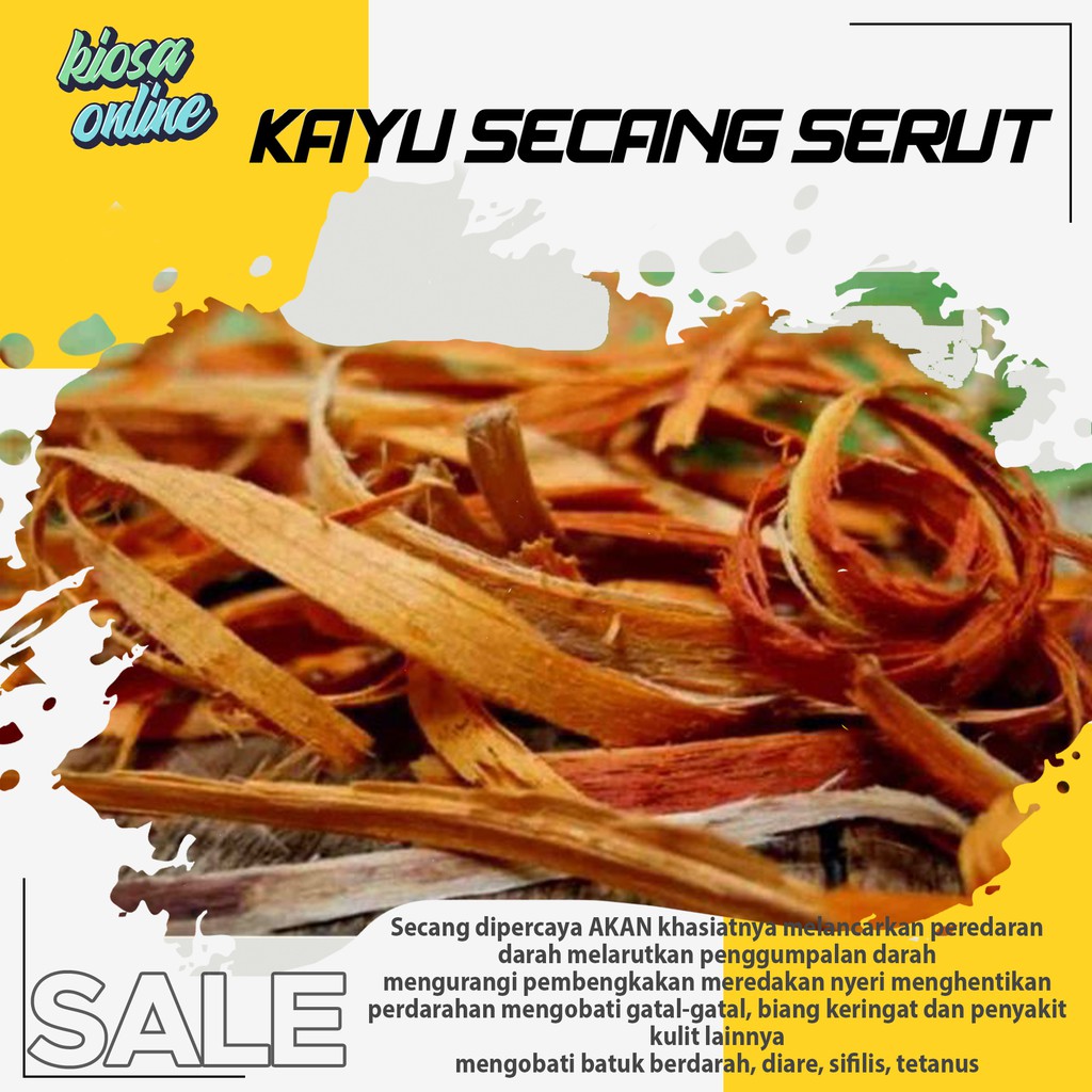 

KAYU SECANG SERUT KASAR 1 KG SECANG SERUT KASAR