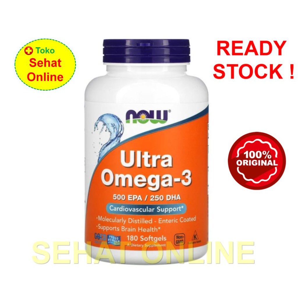 Now Foods Ultra Omega 3 500 EPA/250 DHA