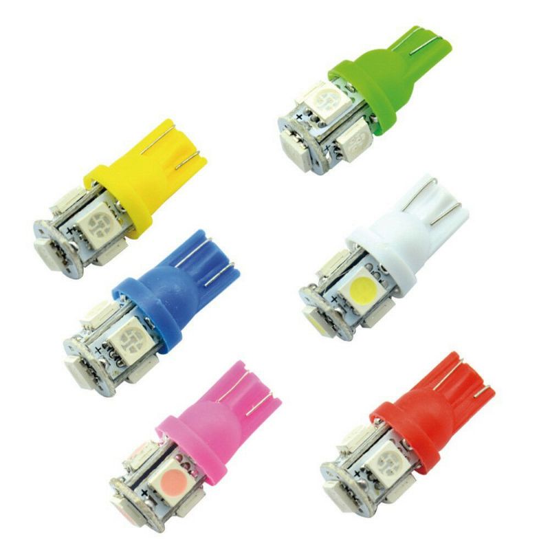 LAMPU SEN COLOK LED JAGUNG 5 MATA T10