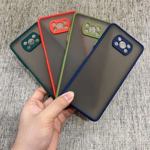 CASE MATTE XIAOMI POCOPHONE X3 POCOPHONE X3 PRO TRANSPARAN FUZE MACARON MY CHOICE - FA