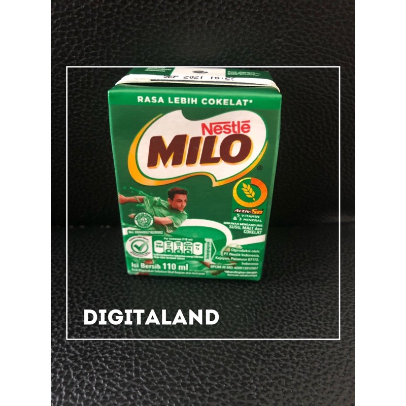 

Susu Milo Kotak Activ-Go UHT 110 ml