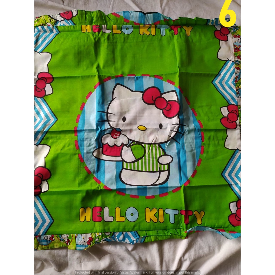 ❤ IJN ❤ [COD] SARUNG BANTAL LANTAI 70X70 RUMBAI PREMIUM KARAKTER ANAK