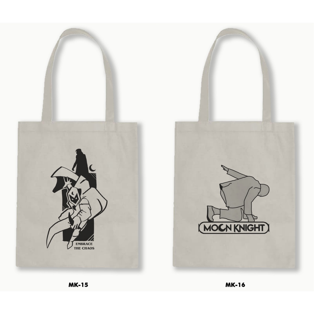 TOTE BAG BLACU - MOON KNIGHT 01