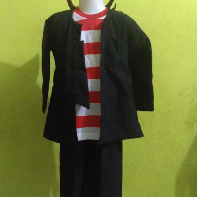 Kostum Anak pakaian adat madura sate costume karnaval baju daerah bayi
