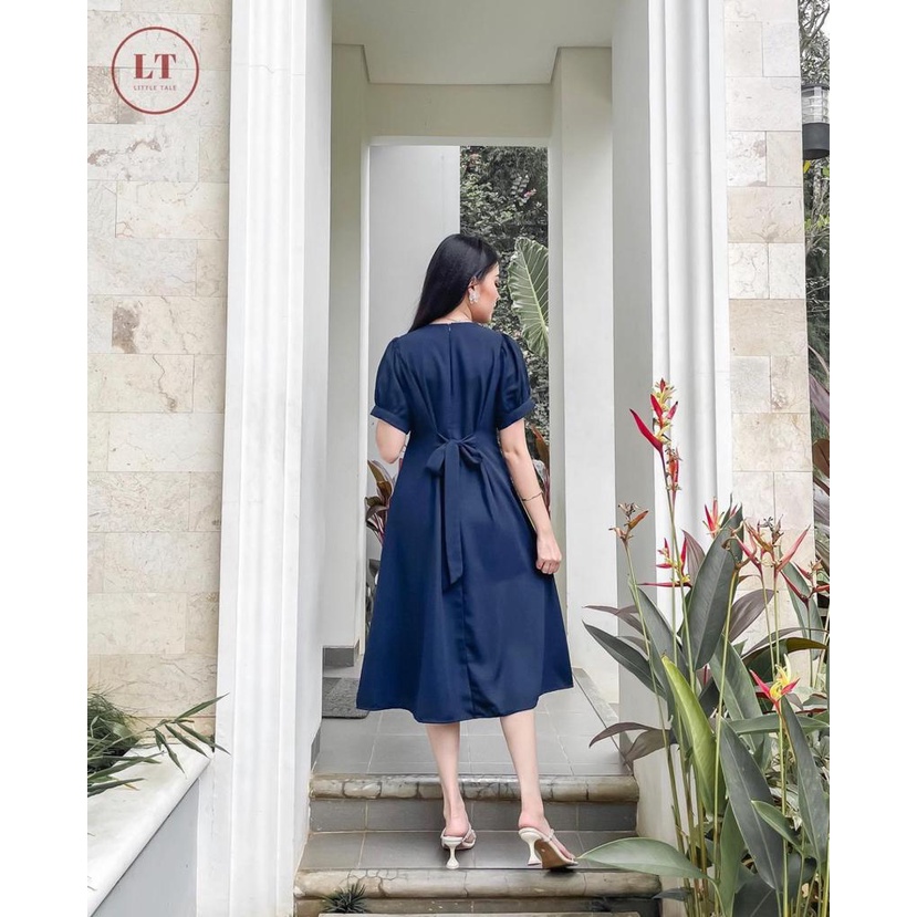Toply shop COD Dres  Yona / Dres wanita kiri kana ada kantong / pakaian wanita