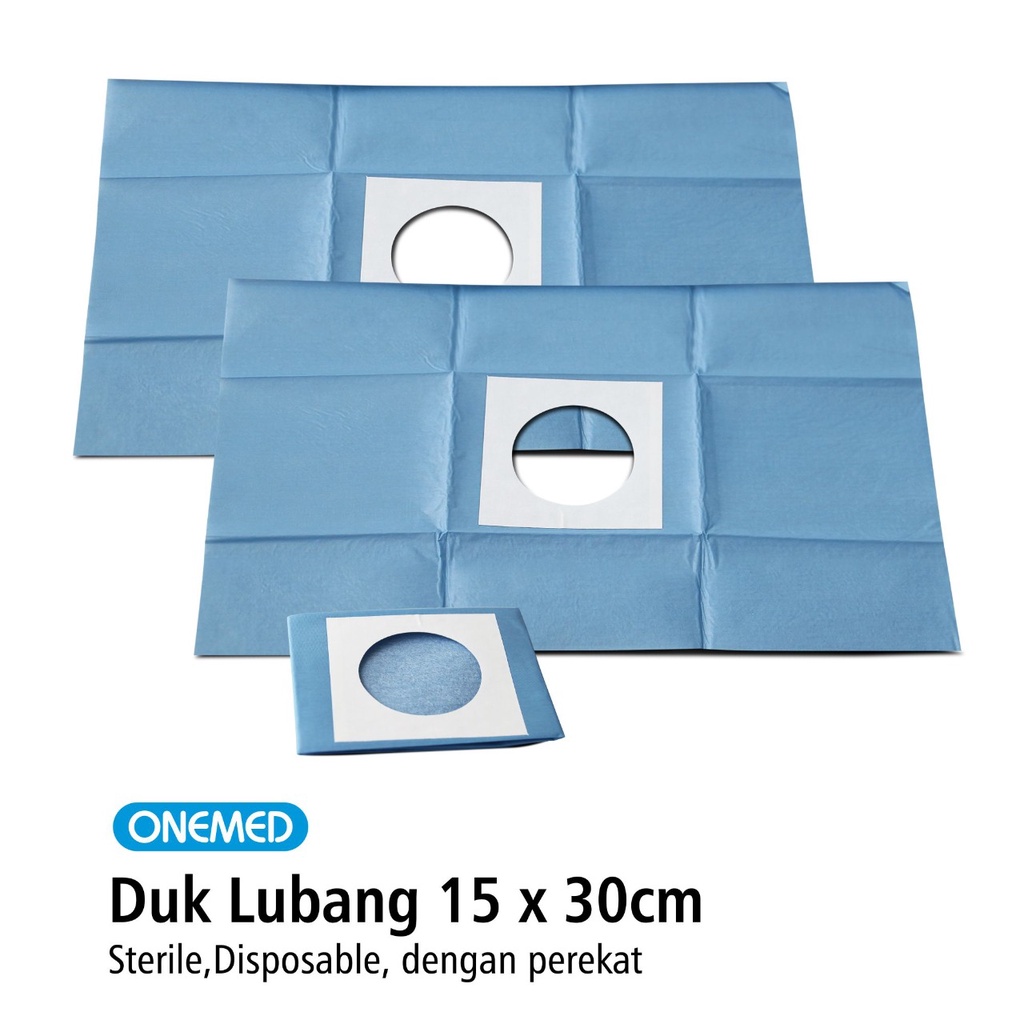 Duk Lubang Steril 15cmX30cm Diameter 5cm Onemed OJ2