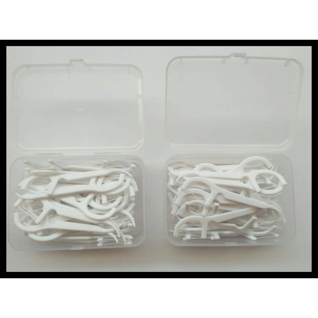 Dental Floss Pick Pembersih Sela Gigi / Set / 1pcs