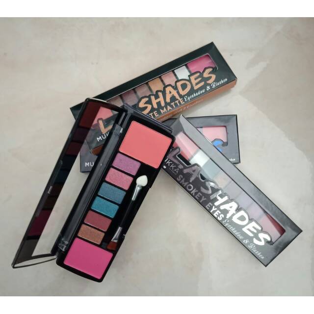 L.A Shades Eyeshadow dan Blusher Mukka