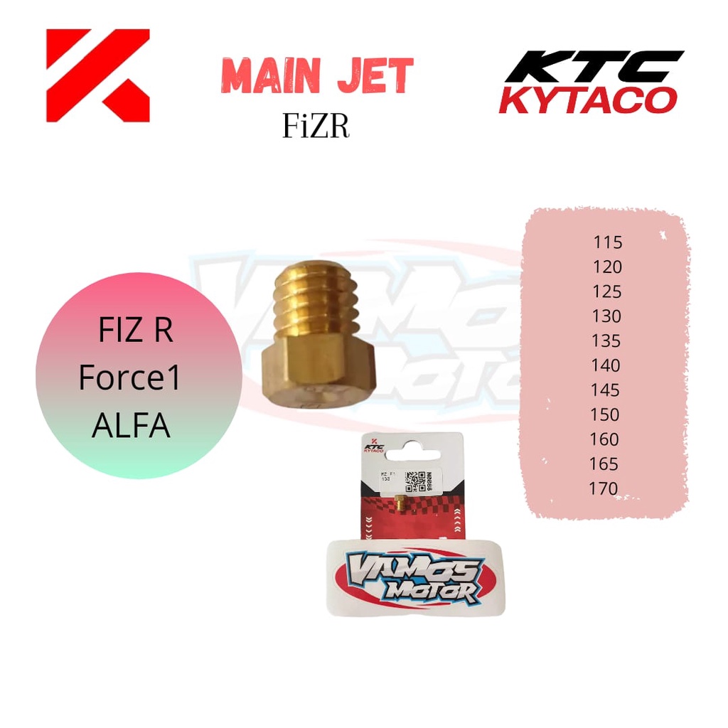 SPUYER Main Jet KTC FIZR